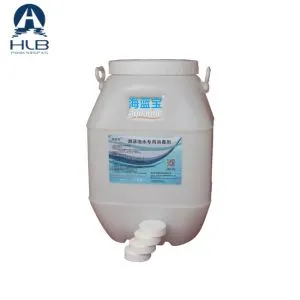 Comprimidos de tricloro e cloro para piscina