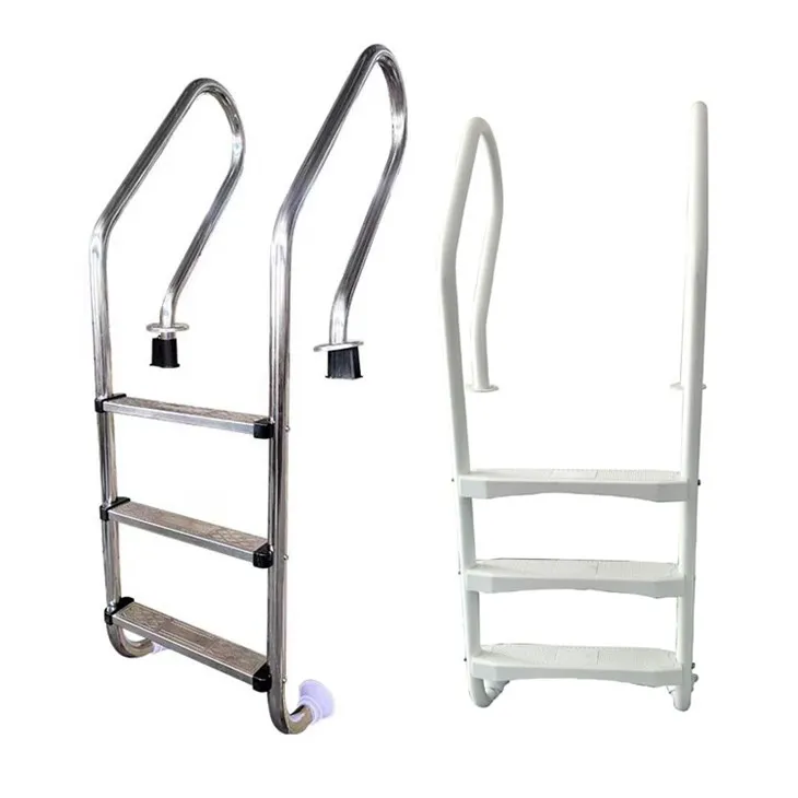 Corrimãos de piscina para degraus